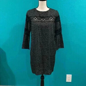 Sandro lace insert dress in size 2